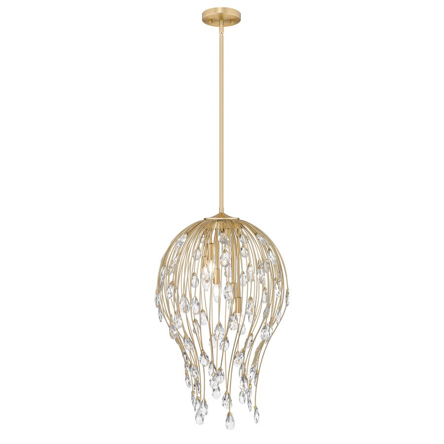 Z-Lite Gabriella 6 Light Pendant, Modern Gold - 1957P18-MGLD