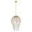 Z-Lite Gabriella 6 Light Pendant, Modern Gold