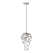 Z-Lite Gabriella 3 Light Pendant, Brushed Nickel - 1957P9-BN