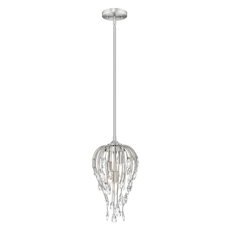 Z-Lite Gabriella 3 Light Pendant, Brushed Nickel - 1957P9-BN
