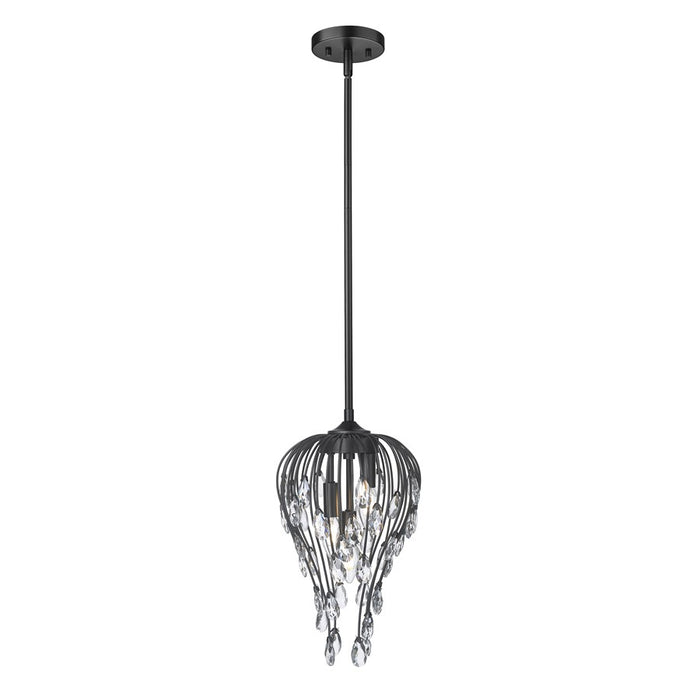 Z-Lite Gabriella 3 Light Pendant, Matte Black - 1957P9-MB