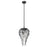 Z-Lite Gabriella 3 Light Pendant, Matte Black