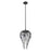Z-Lite Gabriella 3 Light Pendant, Matte Black