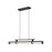 Z-Lite Benoit 1 Light 44" Linear Chandelier, Matte Black/Clear - 1959-44L-MB-LED