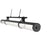 Z-Lite Benoit 1 Light 44" Linear Chandelier, Matte Black/Clear