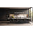 Z-Lite Benoit 1 Light 56" Linear Chandelier, Matte Black/Clear