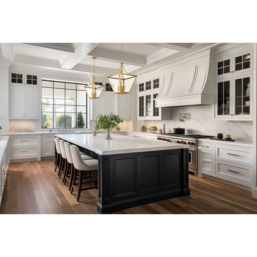 Z-Lite Montalcino 4 Light Chandelier, Rubbed Brass/Clear Seedy