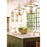 Z-Lite Montalcino 4 Light Chandelier, Rubbed Brass/Clear Seedy