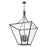 Z-Lite Montalcino 8 Light Chandelier, Iron Ore/Clear Seedy