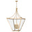Z-Lite Montalcino 8 Light Chandelier, Rubbed Brass/Clear Seedy - 1961-8RB