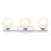 Z-Lite Colette 3 Light Vanity, Chrome /Feathered White