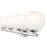 Z-Lite Colette 4 Light Vanity, Chrome /Feathered White