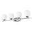 Z-Lite Colette 4 Light Vanity, Chrome /Feathered White