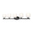 Z-Lite Colette 5 Light Vanity, Matte Black/Feathered White - 1963-5V-MB