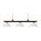 Z-Lite Riviera 3 Light Billiard, Bronze/Satin Gold/Opal - 200-3BRZ-SG-DMO14
