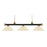 Z-Lite Riviera 3- Light Billiard, Bronze/Satin Gold/Golden Mottle - 200-3BRZ-SG-GM16