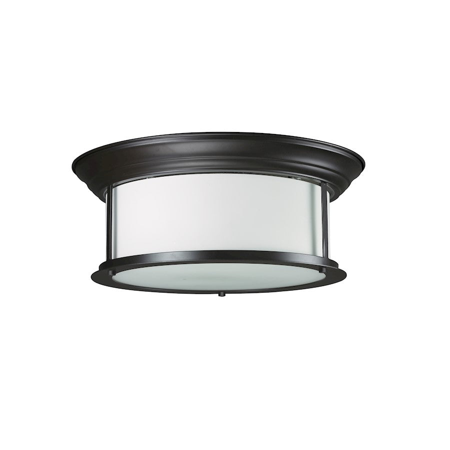 Z-Lite Sonna 3 Light Ceiling, Bronze, Matte Opal - 2004F16-BRZ