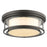 Z-Lite Luna 4 Light Flush Mount, Bronze, Matte Opal - 2005F21-BRZ