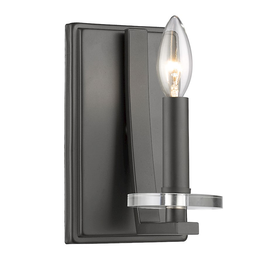 Z-Lite Verona 1 Light Wall Sconce, Bronze - 2010-1S-BRZ