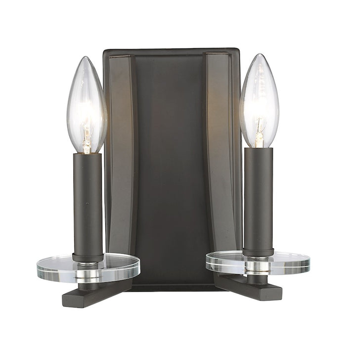 Z-Lite Verona 2 Light Wall Sconce, Bronze - 2010-2S-BRZ