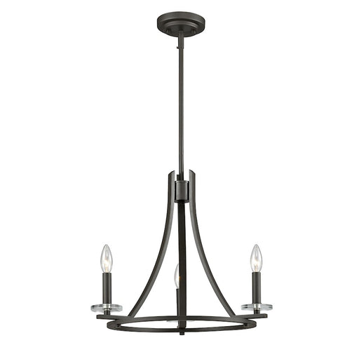 Z-Lite Verona 3 Light Chandelier, Bronze - 2010-3C-BRZ