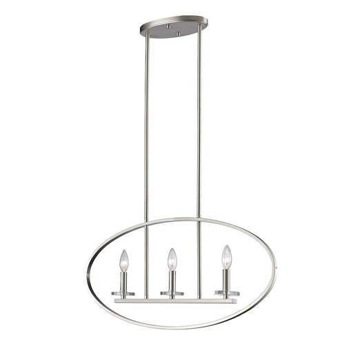 Z-Lite Verona 3 Light Pendant, Brushed Nickel - 2010-3L-BN