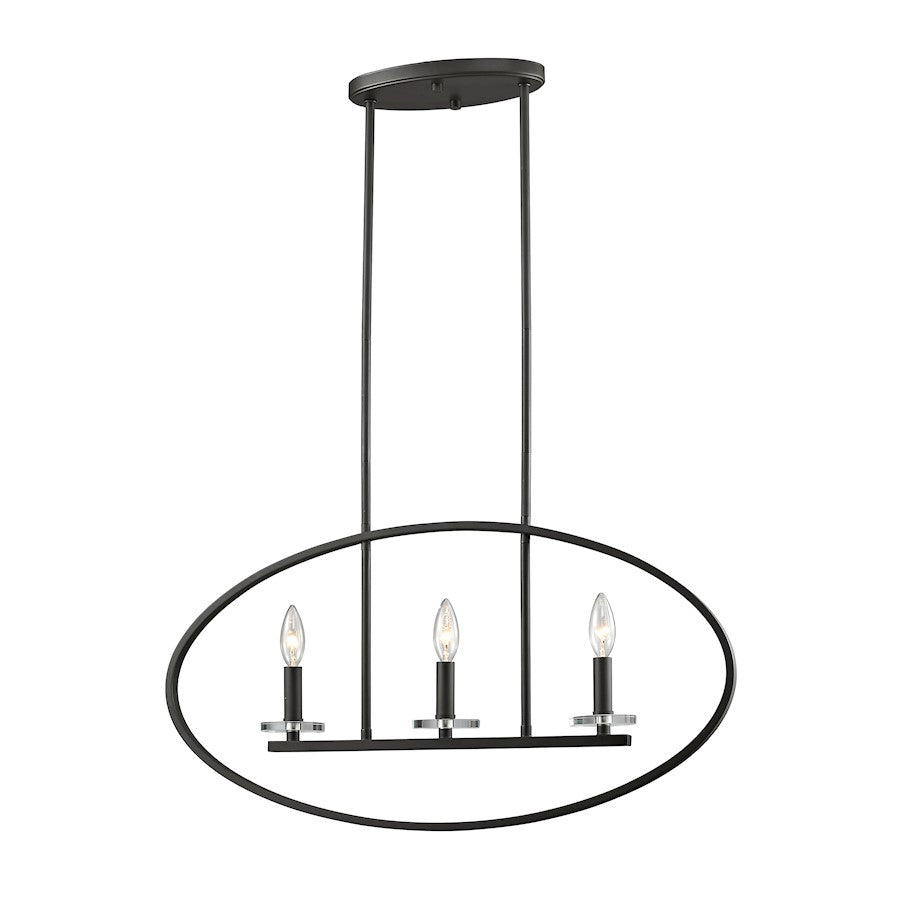 Z-Lite Verona 3 Light Pendant, Bronze - 2010-3L-BRZ