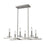 Z-Lite Verona 6 Light Pendant, 26x13x4.5", Brushed Nickel - 2010-6L-BN