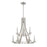 Z-Lite Verona 9 Light Chandelier, Brushed Nickel - 2010-9BN