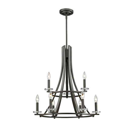 Z-Lite Verona 9 Light Chandelier, Bronze - 2010-9BRZ