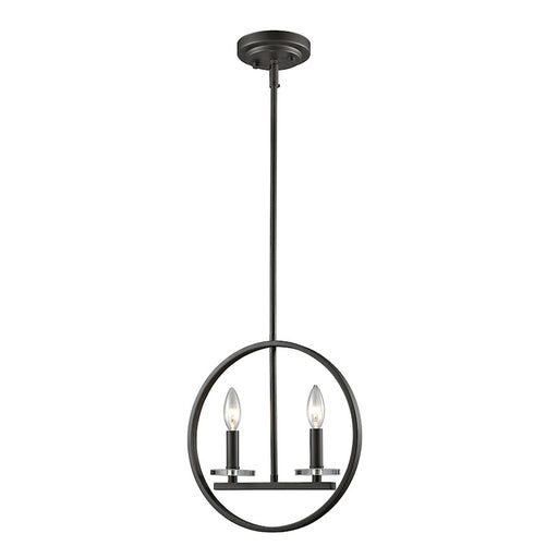 Z-Lite Verona 2 Light Mini Pendant, Bronze - 2010MP-BRZ