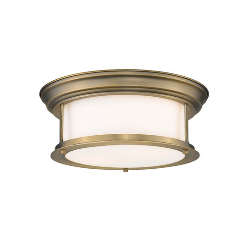 Z-Lite Sonna 2 Light Large Flush Mount, Heritage - 2011F13-HBR
