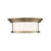 Z-Lite Sonna 3 Light Flush Mount, Heritage Brass/Opal