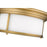 Z-Lite Sonna 3 Light Flush Mount, Heritage Brass/Opal