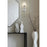 Z-Lite Dominique 1 Light Wall Sconce, Brushed Nickel/Clear