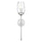 Z-Lite Cassian 1 Light Wall Sconce, Brushed Nickel/Clear