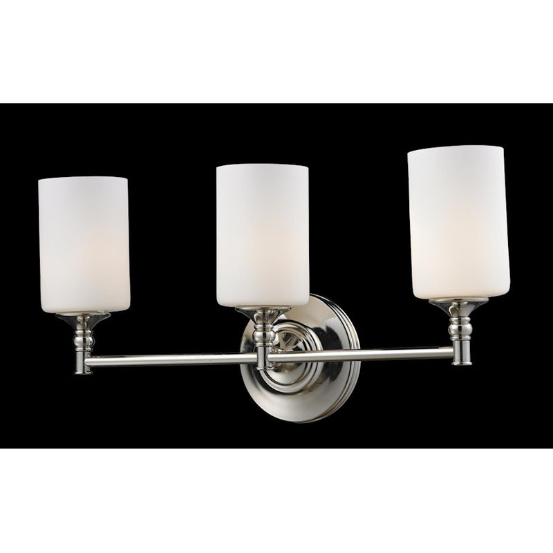 Z-Lite Cannondale 3 Light Vanity Light, Chrome, Matte Opal - 2103-3V
