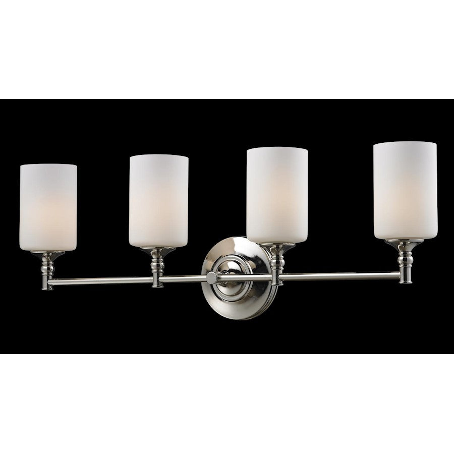 Z-Lite Cannondale 4 Light Vanity Light, Chrome, Matte Opal - 2103-4V
