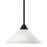 Z-Lite Riviera 1 Light Pendant, Bronze, Matte Opal - 2114MP-BRZ-AMO14