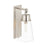 Z-Lite Wentworth 1 Light 16" Wall Sconce, Brushed Nickel/Clear