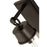Z-Lite Wentworth 1 Light 16" Wall Sconce, Matte Black/Clear