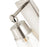 Z-Lite Wentworth 1 Light 16" Wall Sconce, Polished Nickel/Clear