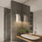 Z-Lite Wentworth 1 Light 16" Wall Sconce, Polished Nickel/Clear