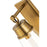 Z-Lite Wentworth 1 Light 16" Wall Sconce, Rubbed Brass/Clear