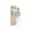 Z-Lite Wentworth 1 Light 12" Wall Sconce, Brushed Nickel/Clear