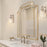 Z-Lite Wentworth 1 Light 12" Wall Sconce, Brushed Nickel/Clear