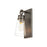 Z-Lite Wentworth 1 Light 12" Wall Sconce, Plated Bronze/Clear