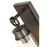 Z-Lite Wentworth 1 Light 12" Wall Sconce, Plated Bronze/Clear