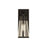Z-Lite Wentworth 1 Light 12" Wall Sconce, Matte Black/Clear