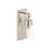 Z-Lite Wentworth 1 Light 12" Wall Sconce, Polished Nickel/Clear